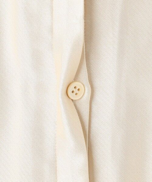 BEIGE, / ベイジ, シャツ・ブラウス | HAUYNITE / シアーストライプバンドカラーブラウス | 詳細10
