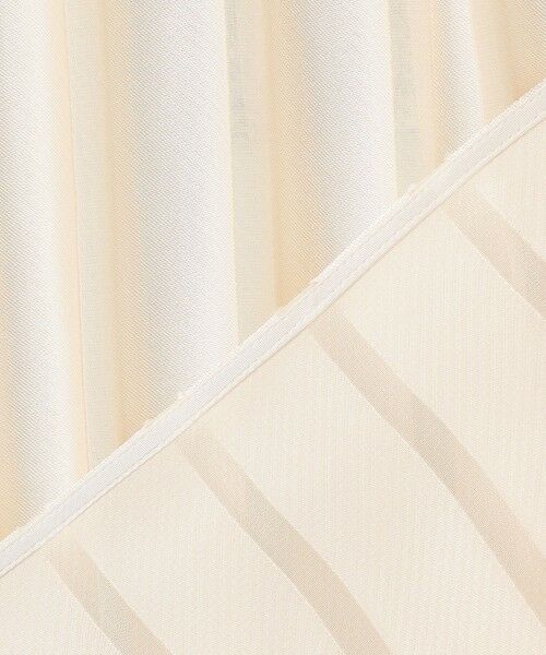 BEIGE, / ベイジ, シャツ・ブラウス | HAUYNITE / シアーストライプバンドカラーブラウス | 詳細12
