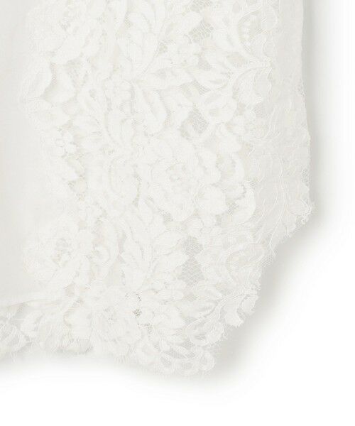 BEIGE, / ベイジ, シャツ・ブラウス | GALENA / コットンレースバンドカラーシャツ | 詳細13