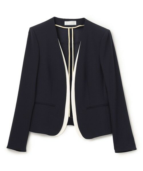 BEIGE, / ベイジ, ノーカラージャケット | 【Lsize・セットアップ対応】CINDY / ダブルカラージャケット | 詳細13