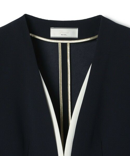 BEIGE, / ベイジ, ノーカラージャケット | 【Lsize・セットアップ対応】CINDY / ダブルカラージャケット | 詳細14