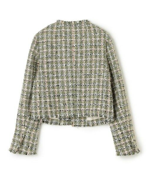 BEIGE, / ベイジ, ノーカラージャケット | BERYL / ファンシーツイードノーカラージャケット | 詳細7