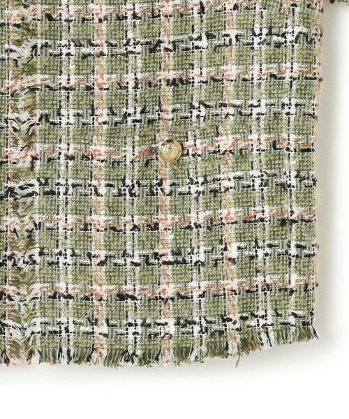 BEIGE, / ベイジ, ノーカラージャケット | BERYL / ファンシーツイードノーカラージャケット | 詳細11