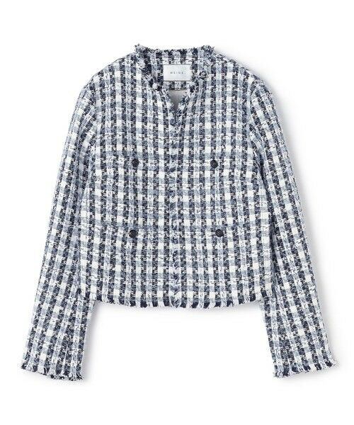 BEIGE, / ベイジ, ノーカラージャケット | BERYL / ファンシーツイードノーカラージャケット | 詳細19