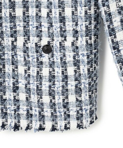 BEIGE, / ベイジ, ノーカラージャケット | BERYL / ファンシーツイードノーカラージャケット | 詳細15