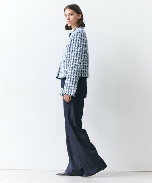 BEIGE, / ベイジ, ノーカラージャケット | BERYL / ファンシーツイードノーカラージャケット | 詳細16