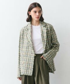 BEIGE, / ベイジ, その他アウター | BERYL / ファンシーツイードダブルジャケット