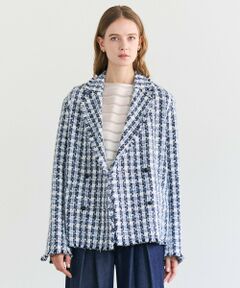 BEIGE, / ベイジ, その他アウター | BERYL / ファンシーツイードダブルジャケット