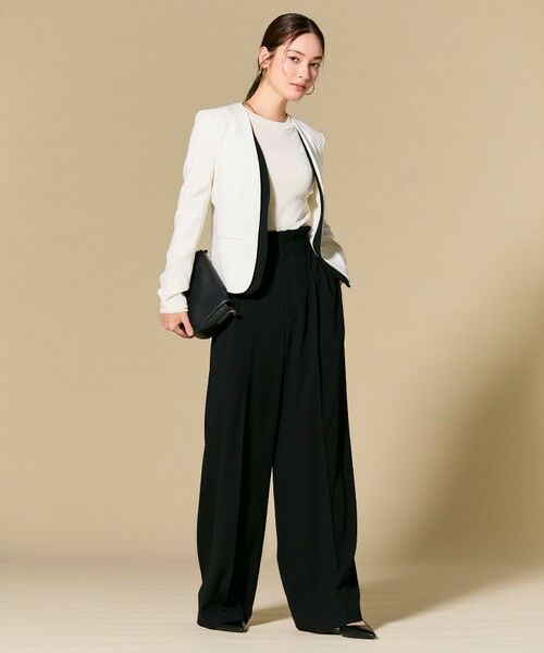 BEIGE, / ベイジ, ノーカラージャケット | 【セットアップ対応】CINDY / ダブルカラージャケット | 詳細2