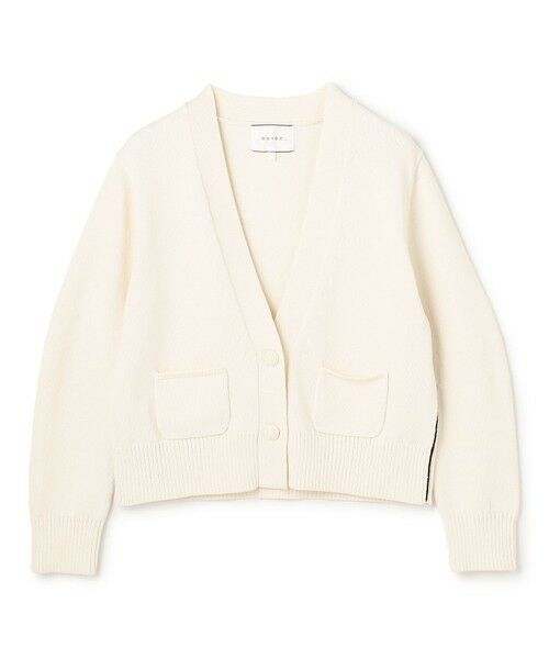 BEIGE, / ベイジ, ニット・セーター | HELIODOR / マリンボタンクロップドカーディガン | 詳細3