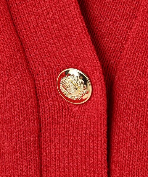 BEIGE, / ベイジ, ニット・セーター | HELIODOR / マリンボタンクロップドカーディガン | 詳細12