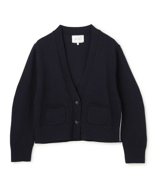 BEIGE, / ベイジ, ニット・セーター | HELIODOR / マリンボタンクロップドカーディガン | 詳細16