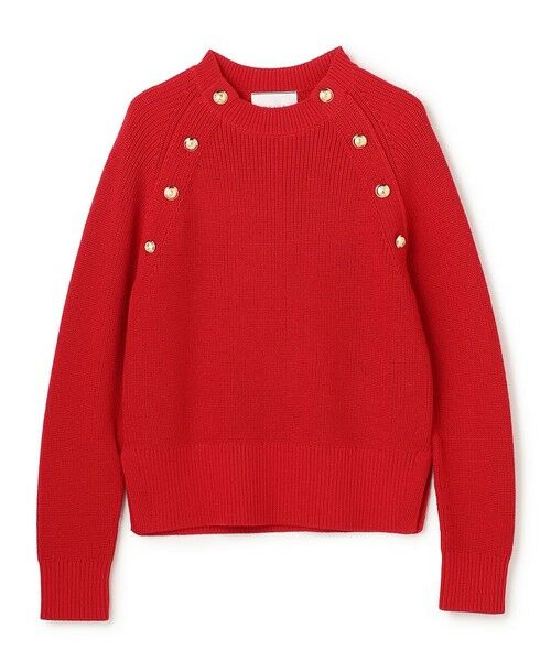 BEIGE, / ベイジ, ニット・セーター | HELIODOR / スポンディッシュマリンボタンニット | 詳細7