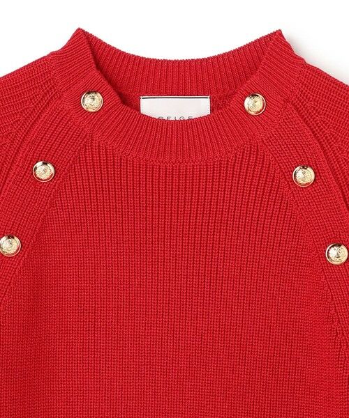 BEIGE, / ベイジ, ニット・セーター | HELIODOR / スポンディッシュマリンボタンニット | 詳細9