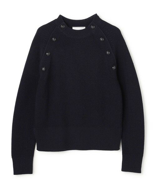 BEIGE, / ベイジ, ニット・セーター | HELIODOR / スポンディッシュマリンボタンニット | 詳細16