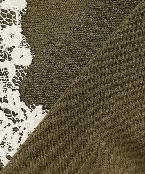 BEIGE, / ベイジ, ニット・セーター | WILLOW / アシンメトリーレースクルーネックニット | 詳細11