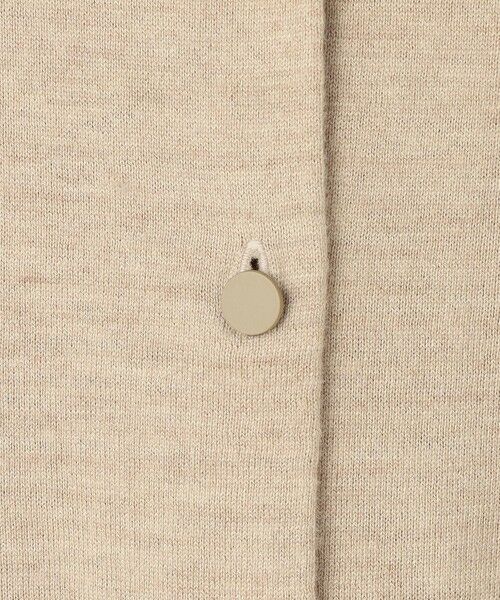 BEIGE, / ベイジ, ニット・セーター | CHLOR / ウールシルク配色クルーネックカーディガン | 詳細13