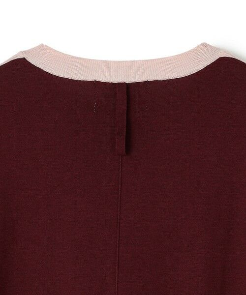 BEIGE, / ベイジ, ニット・セーター | CHLOR / ウールシルク配色クルーネックニット | 詳細7