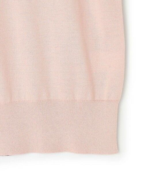 BEIGE, / ベイジ, ニット・セーター | CHLOR / ウールシルク配色クルーネックニット | 詳細9
