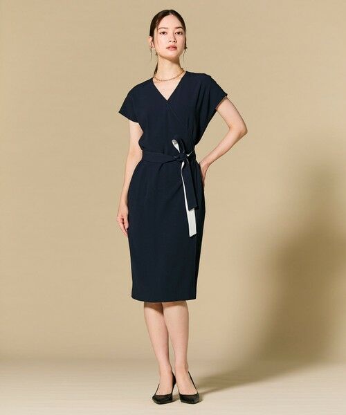 BEIGE, / ベイジ, ロング・マキシ丈ワンピース | 【Lsize・セットアップ対応】CINDY / ラップドレス | 詳細15