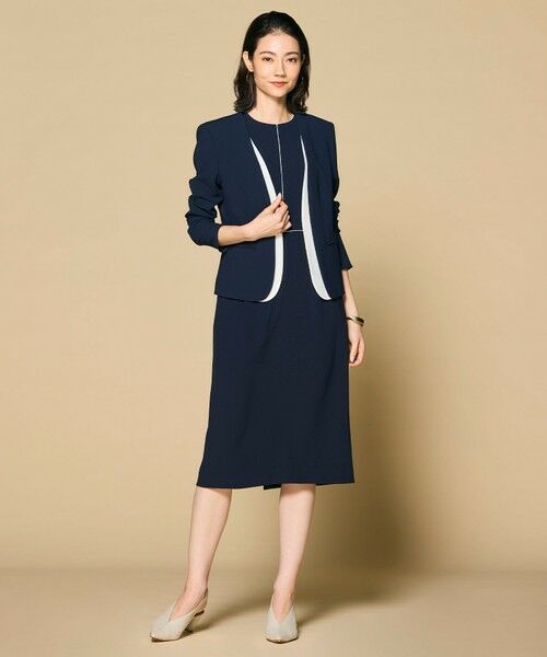 BEIGE, / ベイジ, ロング・マキシ丈ワンピース | 【L-size・セットアップ対応】CINDY / クルーネックドレス | 詳細1