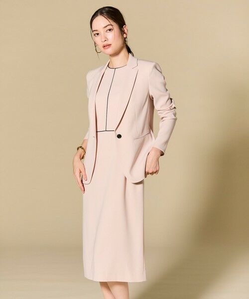 BEIGE, / ベイジ, ロング・マキシ丈ワンピース | 【L-size・セットアップ対応】CINDY / クルーネックドレス | 詳細6