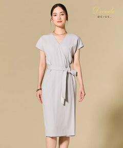 BEIGE, / ベイジ, ロング・マキシ丈ワンピース | 【セットアップ対応】CINDY / ラップドレス