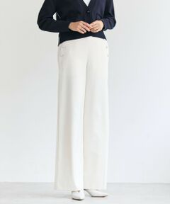 BEIGE, / ベイジ, その他パンツ | LAZUL / マリンボタンワイドパンツ