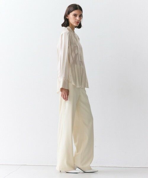 BEIGE, / ベイジ, その他パンツ | LAZUL / マリンボタンワイドパンツ | 詳細3