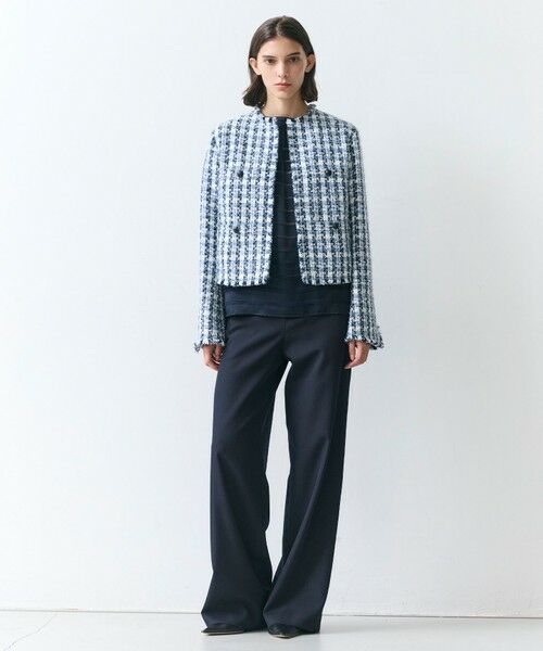 BEIGE, / ベイジ, その他パンツ | LAZUL / マリンボタンワイドパンツ | 詳細9