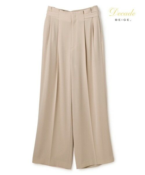 BEIGE, / ベイジ, その他パンツ | 【セットアップ対応】CINDY / ハイウエストパンツ(Taupe)