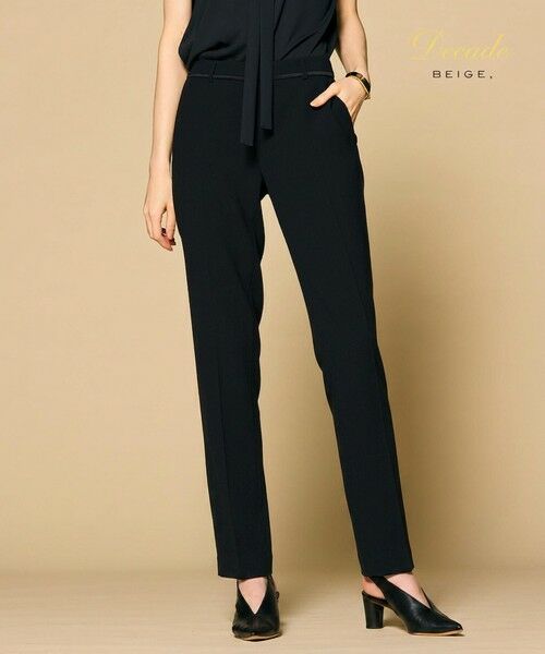 BEIGE, / ベイジ, その他パンツ | 【セットアップ対応】CINDY / クロップドパンツ(Black × Black)
