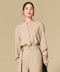 BEIGE, / ベイジ, シャツ・ブラウス | 【セットアップ対応】SPHENE / スタンドカラープルオーバーブラウス