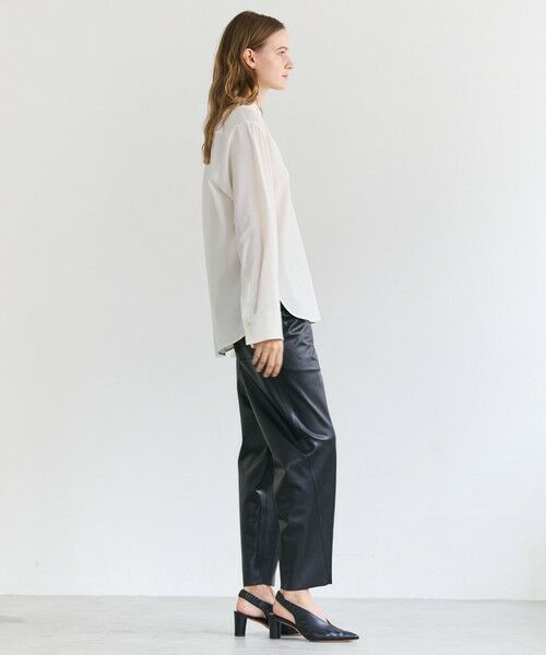 BEIGE, / ベイジ, シャツ・ブラウス | 【セットアップ対応】SPHENE / スタンドカラープルオーバーブラウス | 詳細3