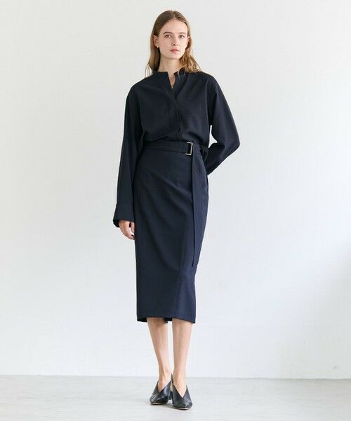 BEIGE, / ベイジ, シャツ・ブラウス | 【セットアップ対応】SPHENE / スタンドカラープルオーバーブラウス | 詳細16