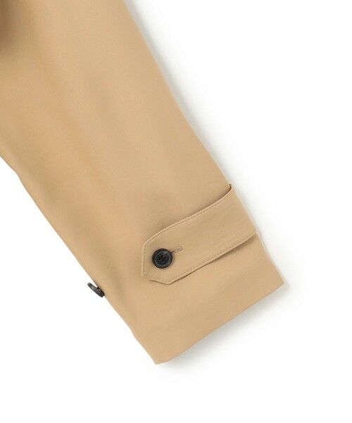 BEIGE, / ベイジ, その他アウター | VESZELYITE / ラップショートトレンチコート | 詳細7