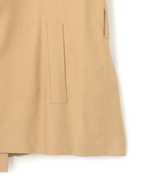 BEIGE, / ベイジ, その他アウター | VESZELYITE / ラップショートトレンチコート | 詳細9