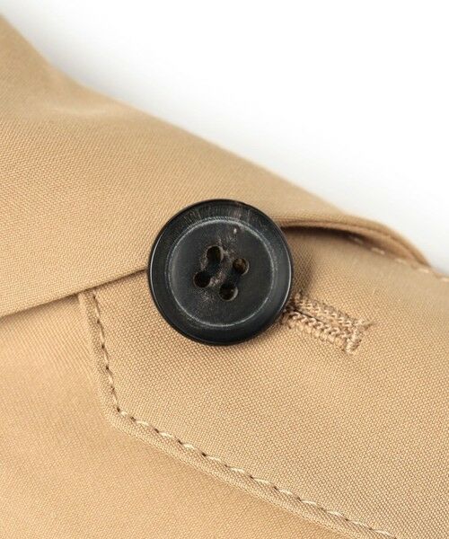 BEIGE, / ベイジ, その他アウター | VESZELYITE / ラップショートトレンチコート | 詳細13