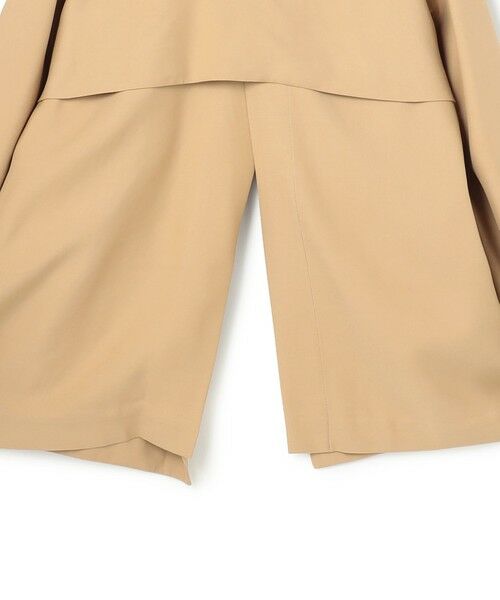 BEIGE, / ベイジ, その他アウター | VESZELYITE / ラップショートトレンチコート | 詳細14