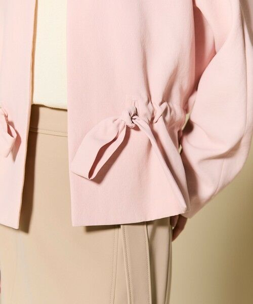 BEIGE, / ベイジ, その他アウター | PORDIC / ドロスト付きノーカラージャケット | 詳細2