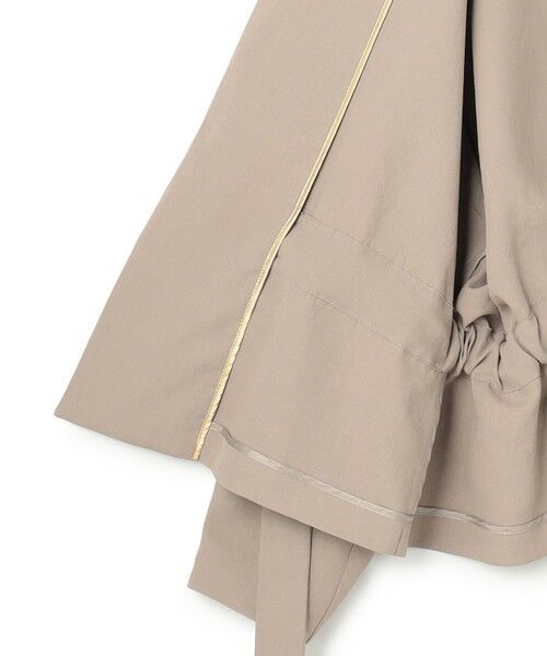 BEIGE, / ベイジ, その他アウター | PORDIC / ドロスト付きノーカラージャケット | 詳細15