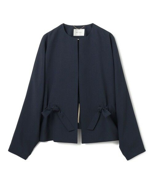 BEIGE, / ベイジ, その他アウター | PORDIC / ドロスト付きノーカラージャケット | 詳細19