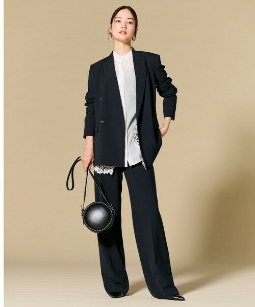 BEIGE, / ベイジ, テーラードジャケット | 【セットアップ対応】SPHENE / ダブルブレストピークドラペルジャケット | 詳細9