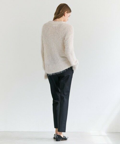 BEIGE, / ベイジ, ニット・セーター | WERNER / ファンシーヤーンヘアリーニットプルオーバー | 詳細2