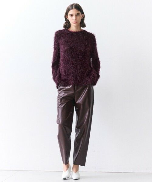 BEIGE, / ベイジ, ニット・セーター | WERNER / ファンシーヤーンヘアリーニットプルオーバー | 詳細6