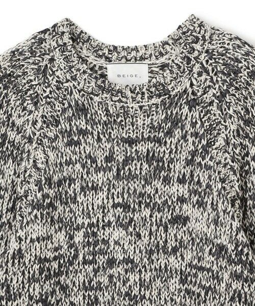 BEIGE, / ベイジ, ニット・セーター | OPAL / チャンキーニットプルオーバー | 詳細9