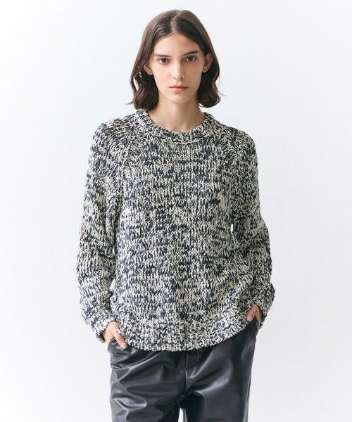 BEIGE, / ベイジ, ニット・セーター | OPAL / チャンキーニットプルオーバー（Monotone）