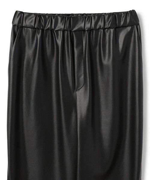 BEIGE, / ベイジ, その他パンツ | HYAL / フェイクレザーカービーラインイージーパンツ | 詳細14