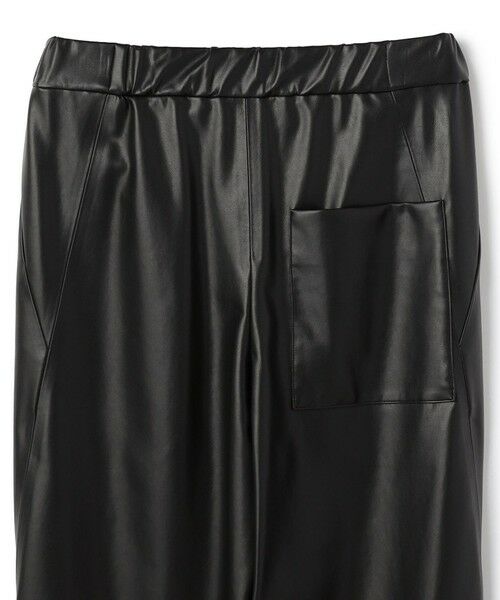 BEIGE, / ベイジ, その他パンツ | HYAL / フェイクレザーカービーラインイージーパンツ | 詳細19