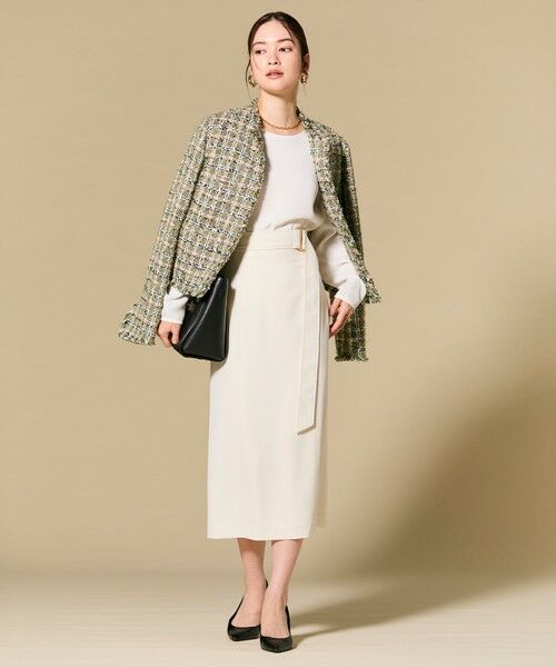 BEIGE, / ベイジ, ミニ・ひざ丈スカート | 【セットアップ対応】SPHENE / スクエアDカンIラインスカート | 詳細2